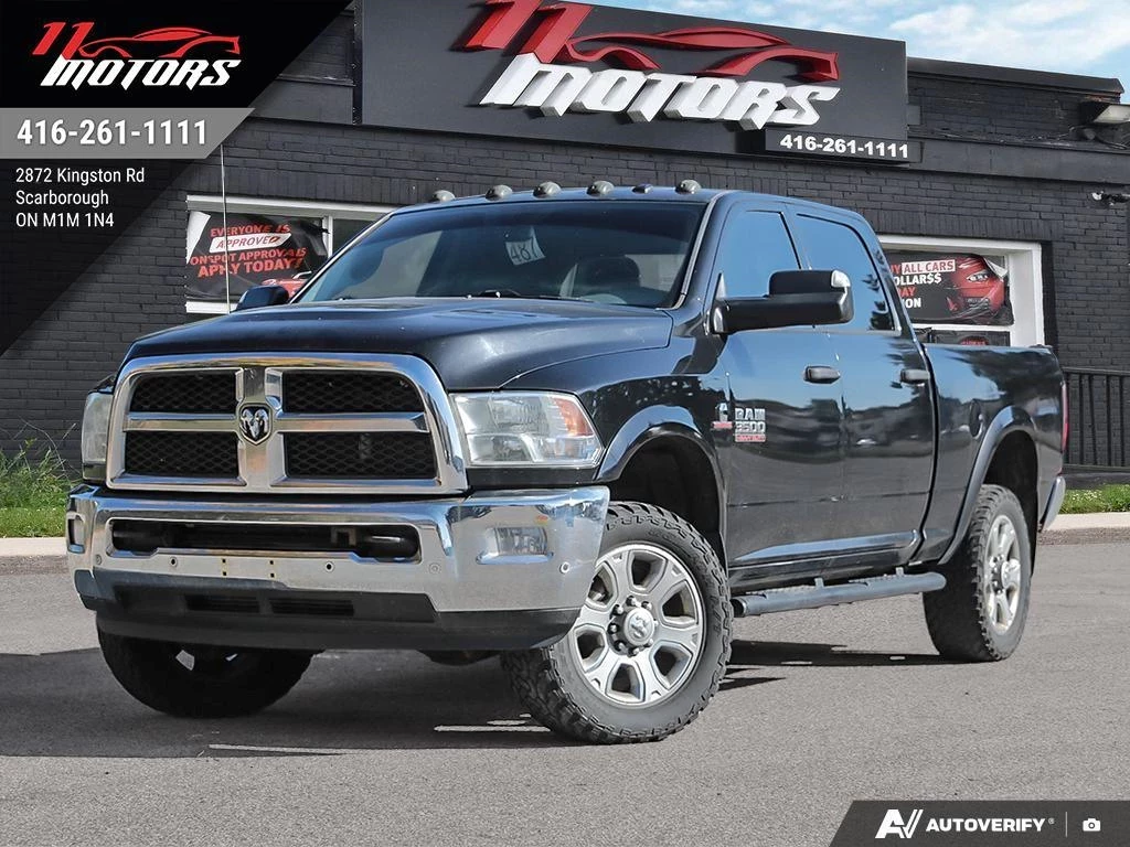 Used 2017 RAM 3500 4X4 CREW CAB 149 SLT | 6.7L CUMMINS DIESEL 
