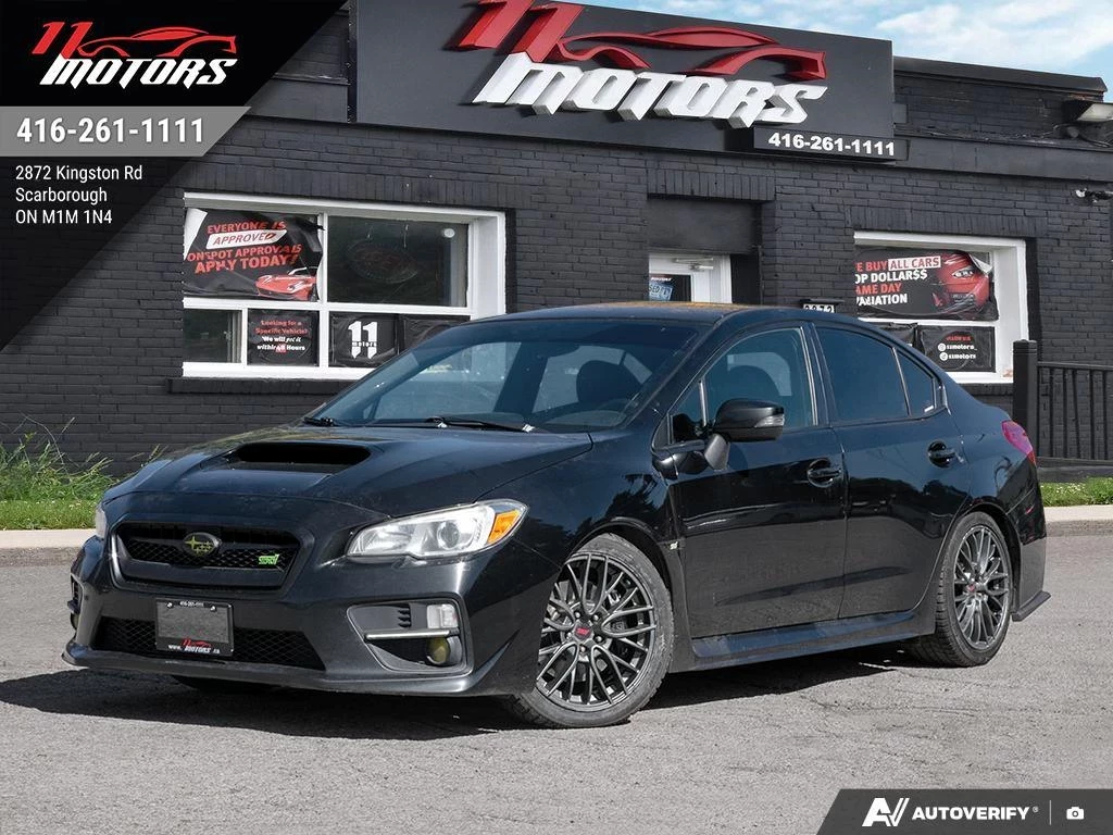 Used 2015 Subaru WRX 4DR SDN STI MAN W/SPORT PKG | AFTERMARKET P... 