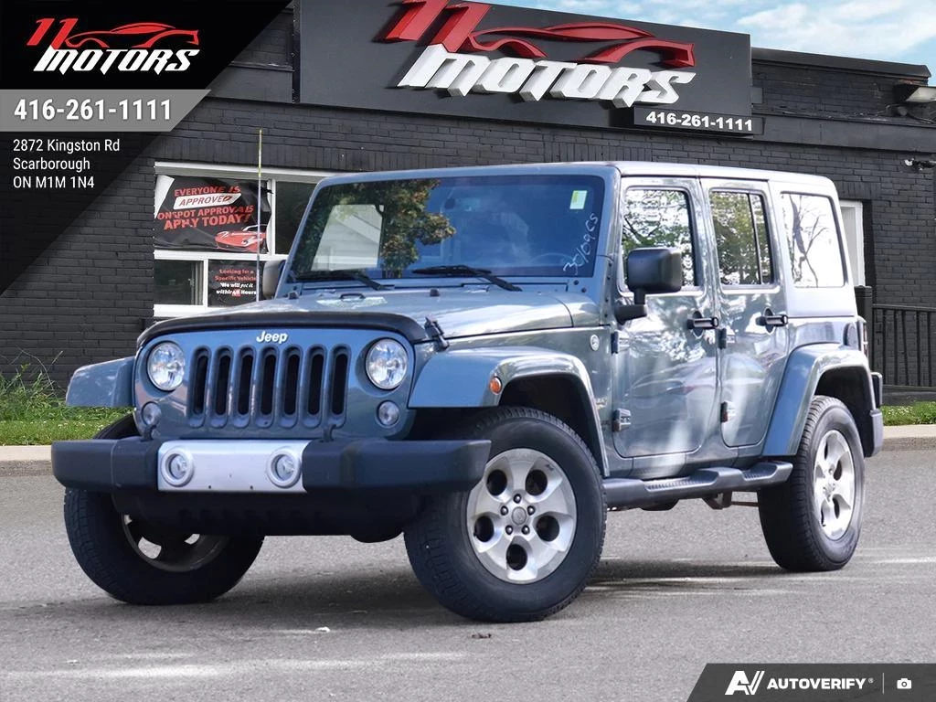 Used 2015 Jeep WRANGLER UNLIMITED 4X4 4DR SAHARA | MANUAL | HE... 