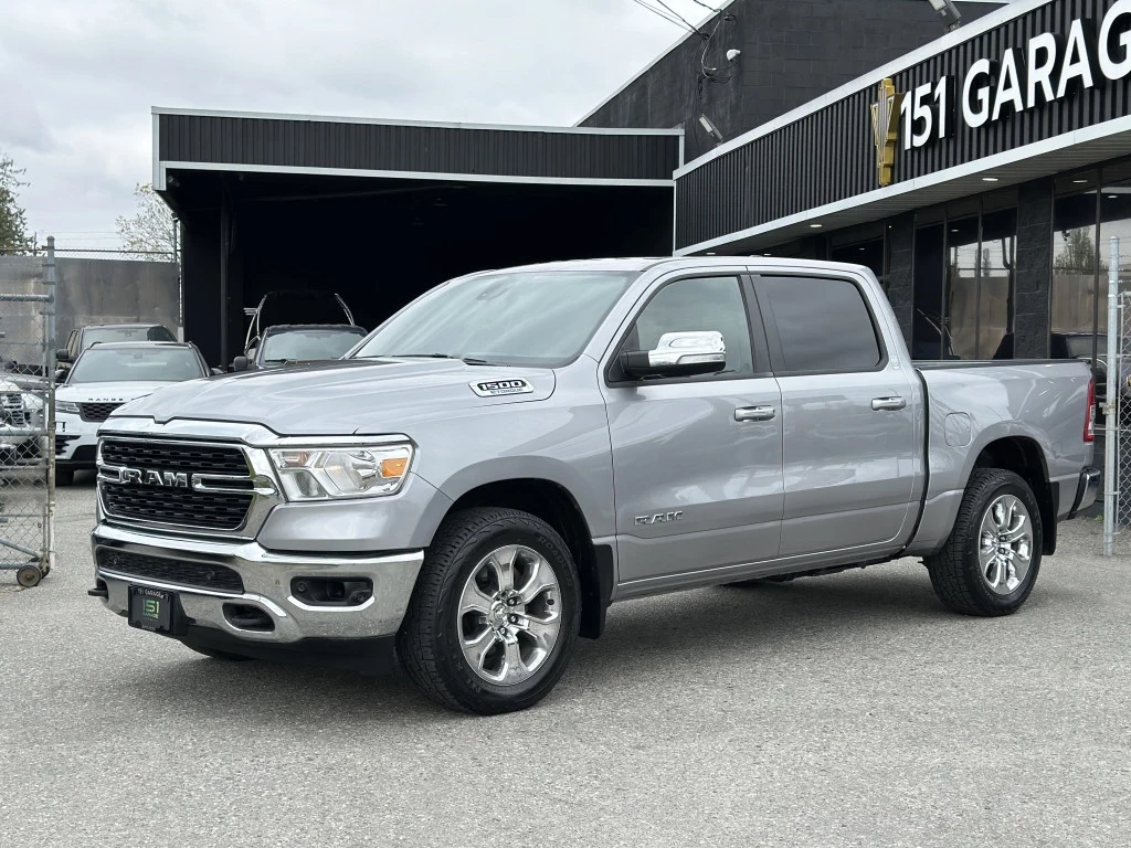 Used 2022 RAM 1500 BIGHORN 4DR CREW CAB 4WD 5.6 FT SB (3 