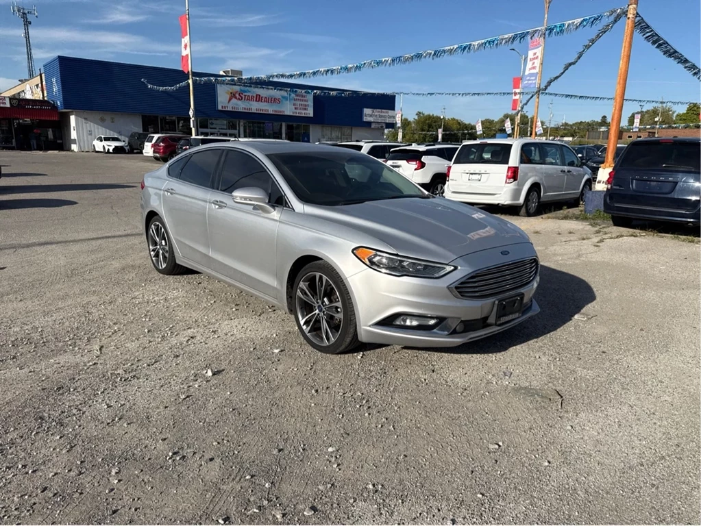 Used 2017 Ford FUSION NAV LEATHER SUNROOF LOADED! WE FINANCE ALL 