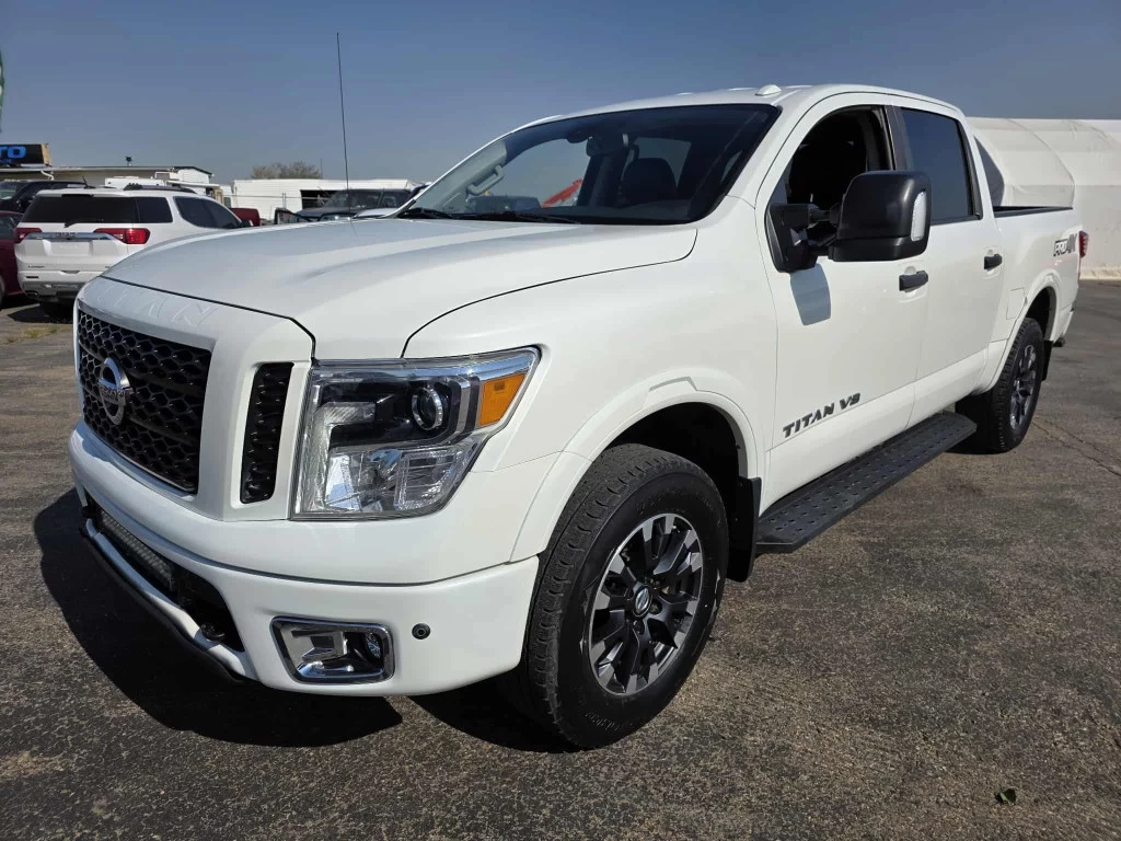 Used 2019 Nissan TITAN PRO-4X CREW CAB GAS 4X4 