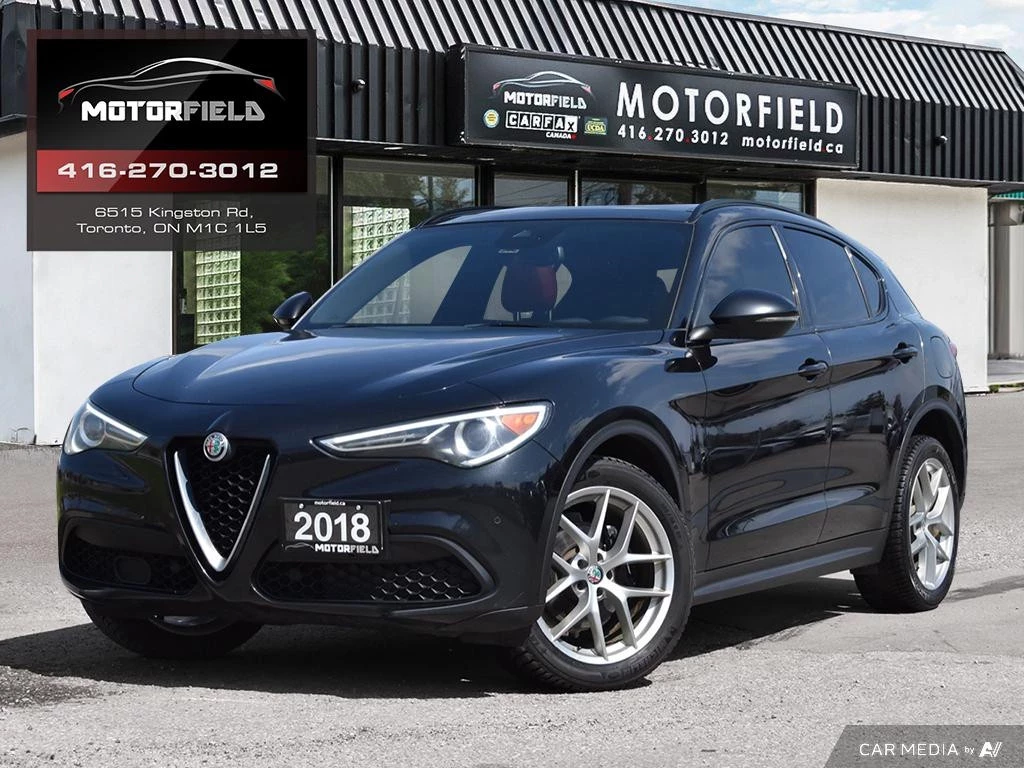 Used 2018 Alfa Romeo STELVIO TI SPORT AWD PREMIUM *ONE OWNER, ACCID 