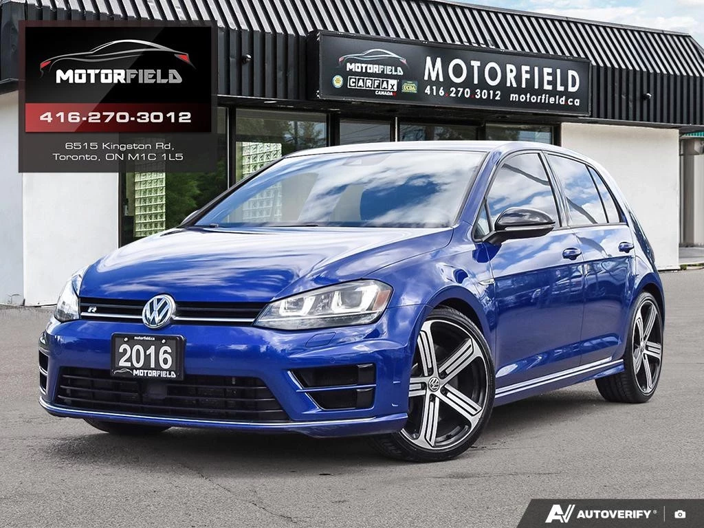 Used 2016 Volkswagen GOLF R DSG HB *ACCIDENT FREE, ONE OWNER, FEND 