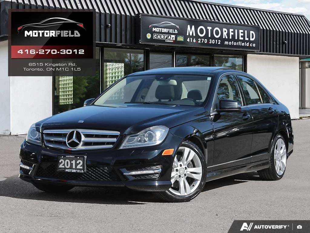Used 2012 Mercedes-Benz C-CLASS C300 4MATIC AMG PACKAGE *ACCIDENT FREE 