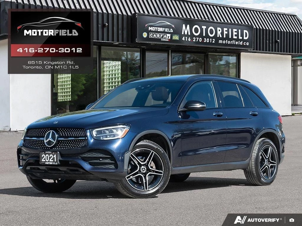 Used 2021 Mercedes-Benz GLC-CLASS GLC 300 4MATIC W/ AMG PKG *ONE OWNER 