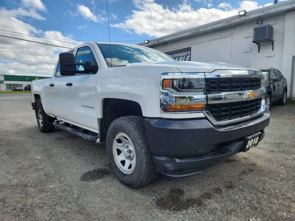 Used 2018 Chevrolet SILVERADO 1500 WORK TRUCK 