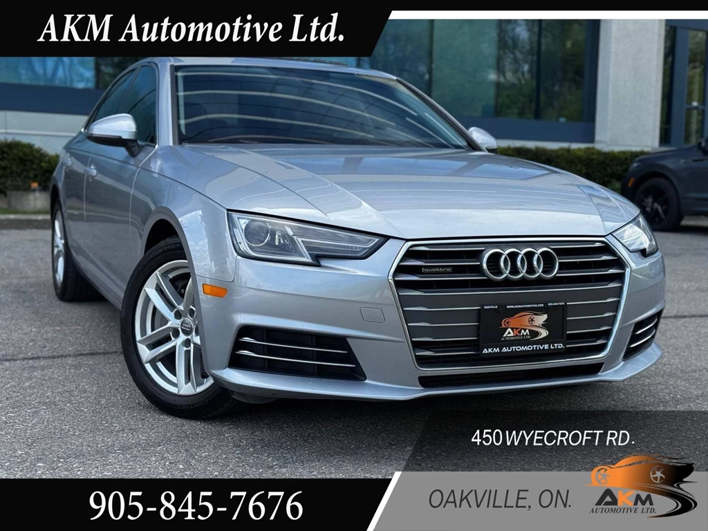 Used 2017 Audi A4 4DR SDN AUTO KOMFORT QUATTRO 