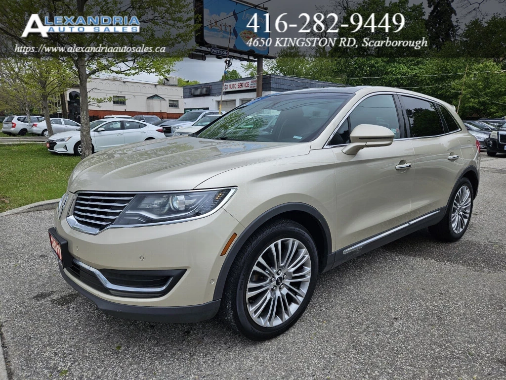 Used 2017 Lincoln MKX RESERVE 4DR ALL-WHEEL DRIVE AUTOMATIC 