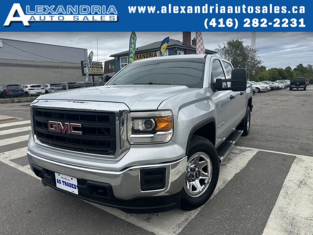 Used 2014 GMC SIERRA 1500 SLE 4X4 CREW CAB/150KM/ 5.75 FT. BOX 