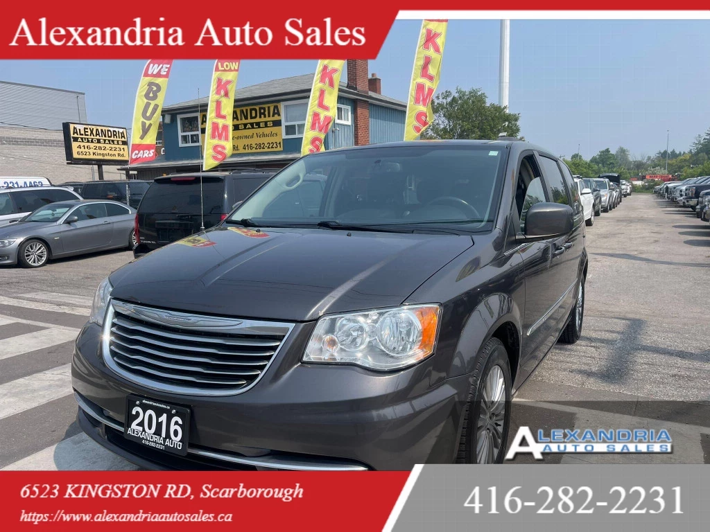 Used 2016 Chrysler TOWN & COUNTRY TOURING LEATHER 