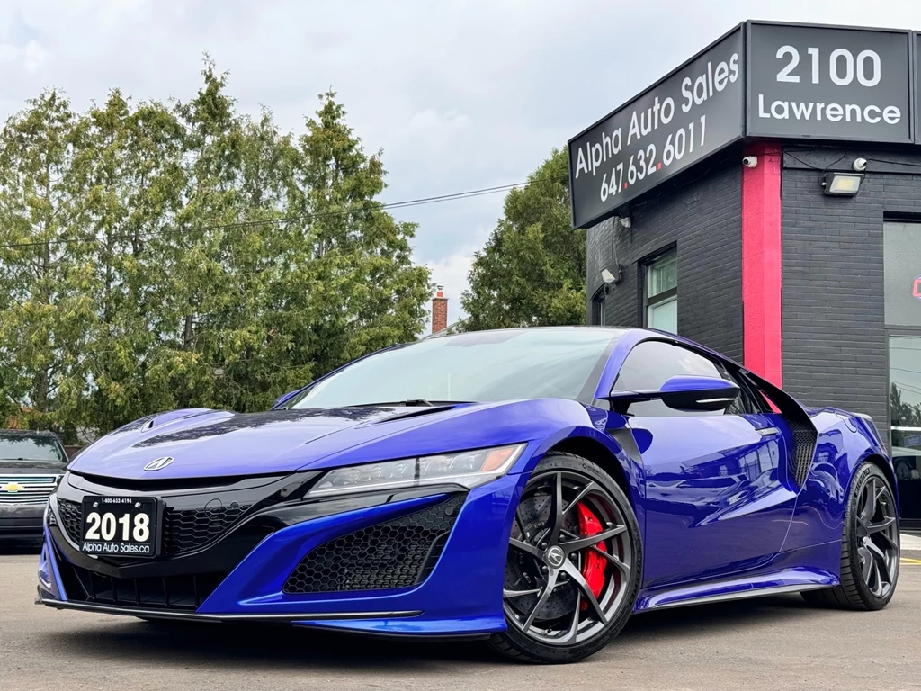 Used 2018 Acura NSX COUPE SH-AWD|573HP|CARBON CERAMICS|CARBON E... 