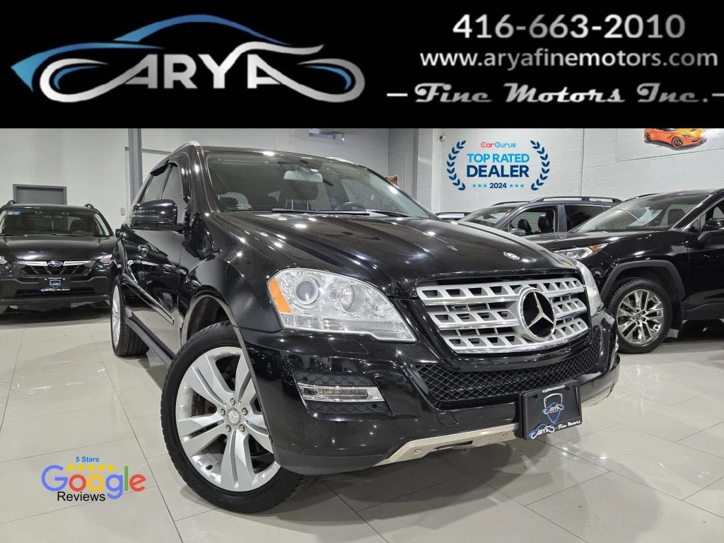 Used 2011 Mercedes-Benz M-CLASS 4MATIC ML350 BLUETEC BLINDSPOT ASSIST 