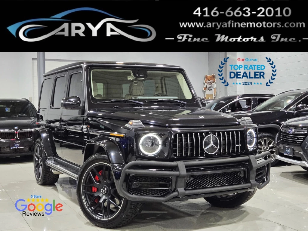 Used 2019 Mercedes-Benz G-CLASS AMG G63 4X4 22 BLACK RIMS 