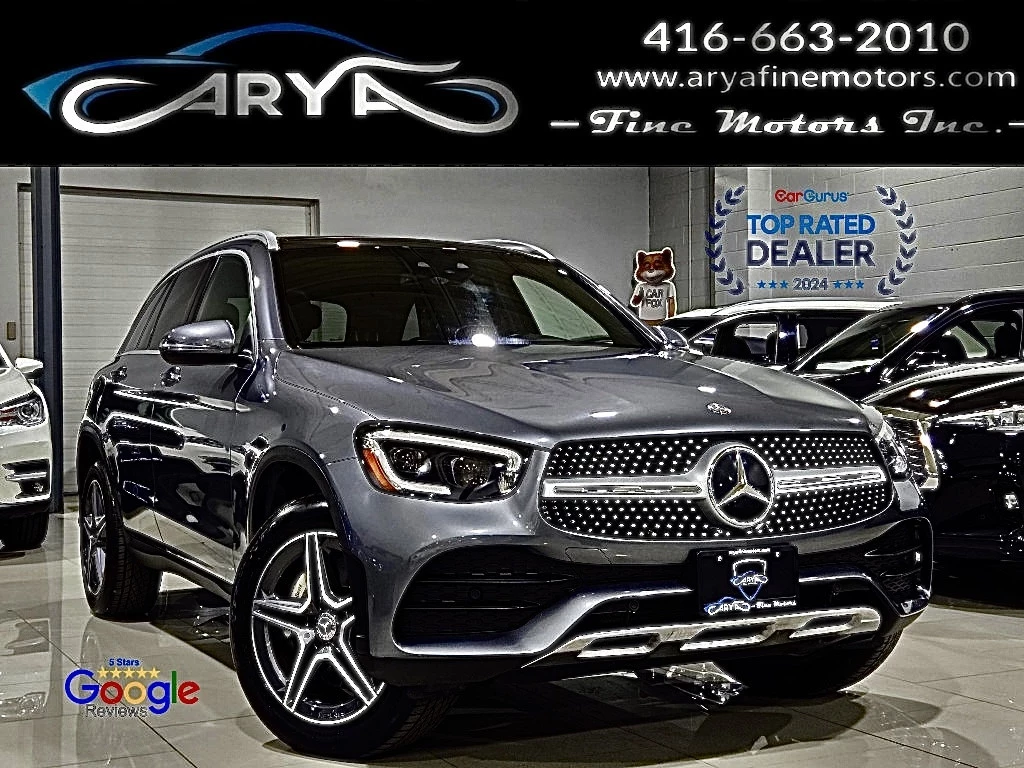 Used 2021 Mercedes-Benz GLC-CLASS 300 4MATIC NO ACCIDENTS AMG PKG 360 CA 