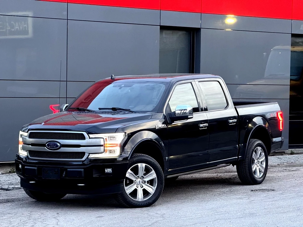 Used 2019 Ford F-150 PLATINUM SPECIAL EDITION RED INTERIOR 