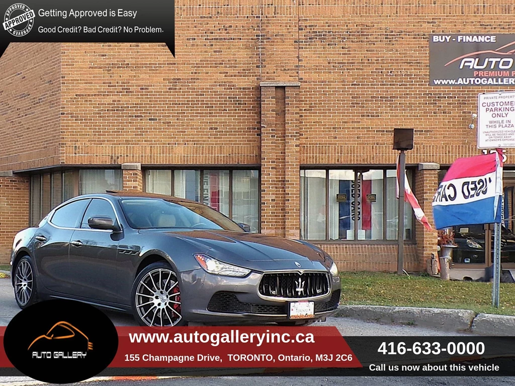 Used 2017 Maserati GHIBLI AWD 