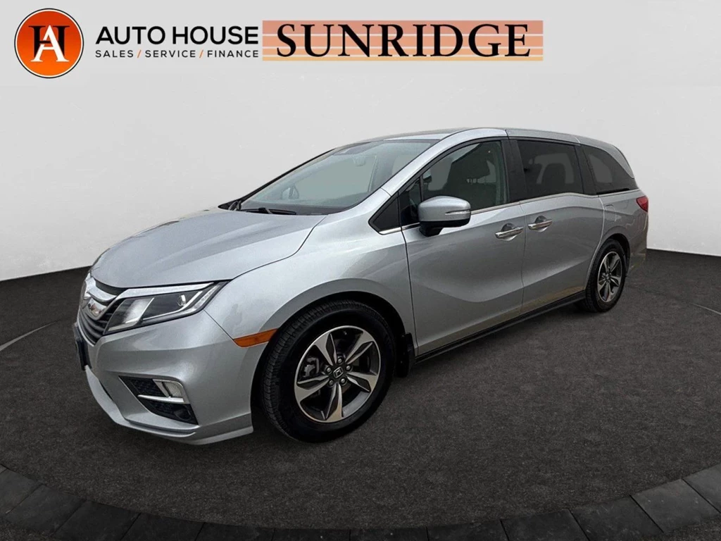 Used 2018 Honda ODYSSEY EX-L SUNROOF THIRD ROW SEAT HEATED LEATHER SEATS DRIVE MODES BLIND SPOT DETECTION