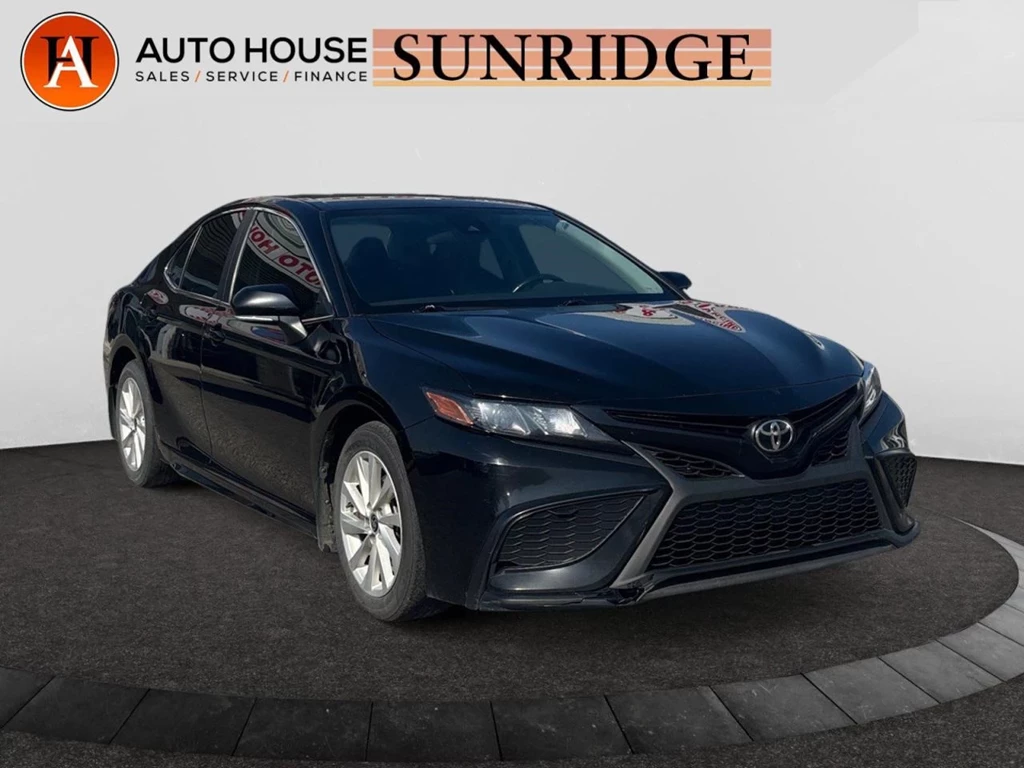 Used 2021 Toyota CAMRY SE LEATHER NAVI LANE ASSIST HEATED SEATS PADDLE SHIFTER