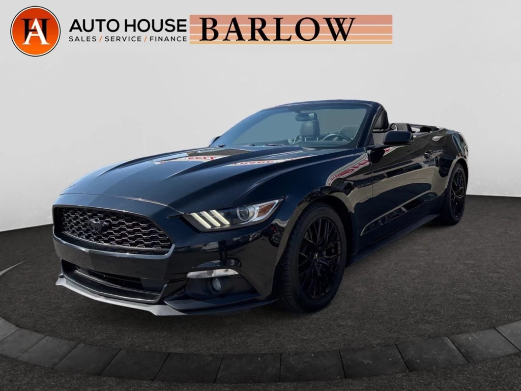 Used 2016 Ford MUSTANG V6 BACKUP CAMERA BLUETOOH PADDLE SHIFTER PUSH BUTTON START
