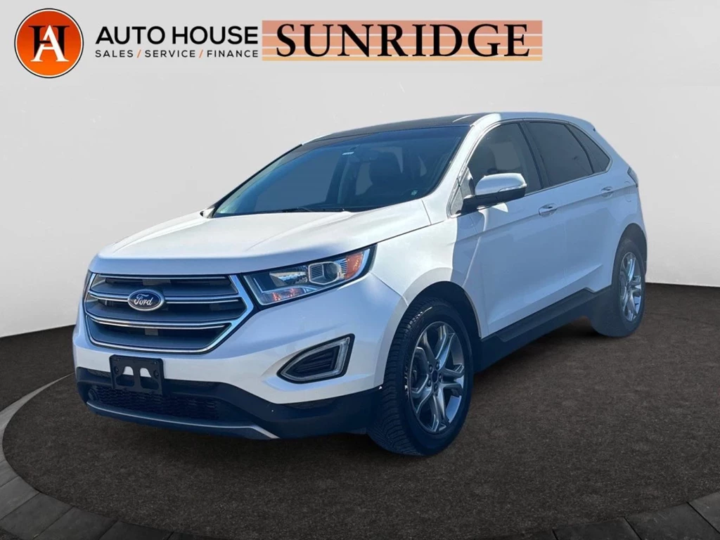 Used 2017 Ford EDGE Titanium SPORT PANO ROOF NAVI BACKUP CAMERA