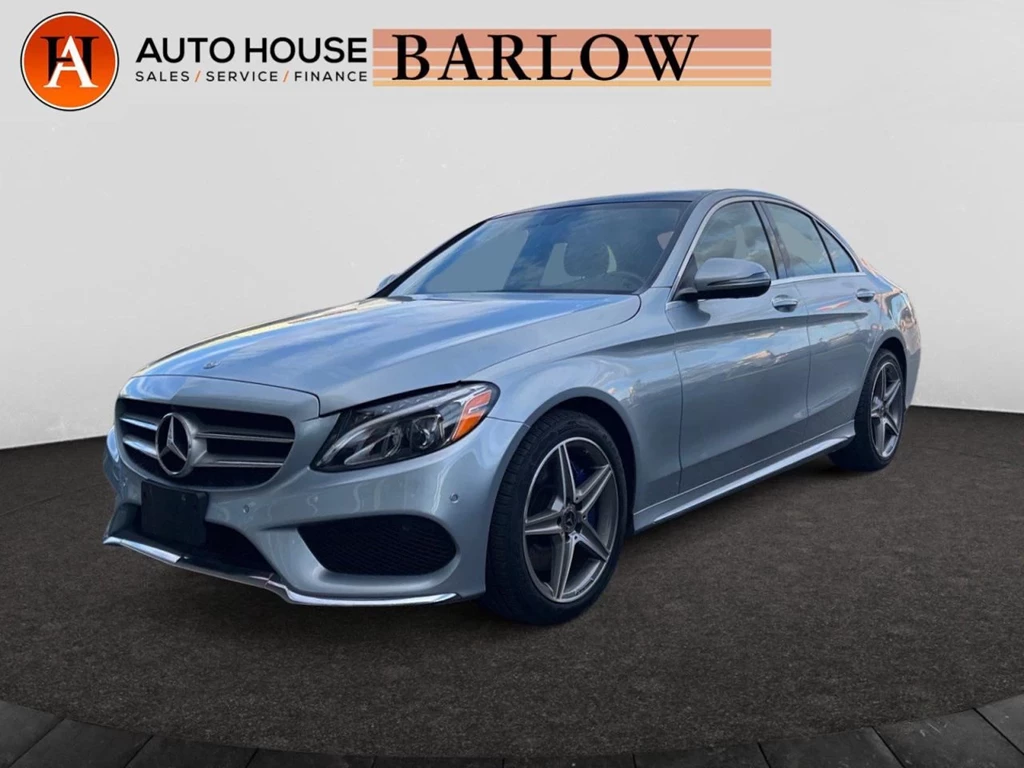 Used 2018 Mercedes-Benz C-CLASS C 300 4MATIC AWD NAVI 360 CAMERA PANOROOF