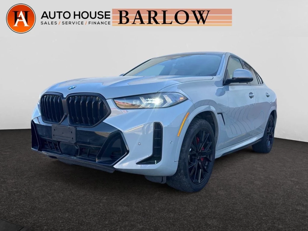 Used 2024 BMW X6 xDrive40i NAVIGATION PANORAMIC ROOF LANE ASSIST PADDLE SHIFTER DRIVE MODES HEATED LEATHER SEATS