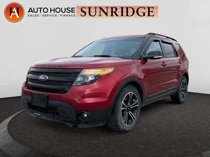 Used 2015 Ford EXPLORER Sport 4WD | HEATED/COOLED LEATHER SEATS | DUAL SUNROOFS | NAVIGATION