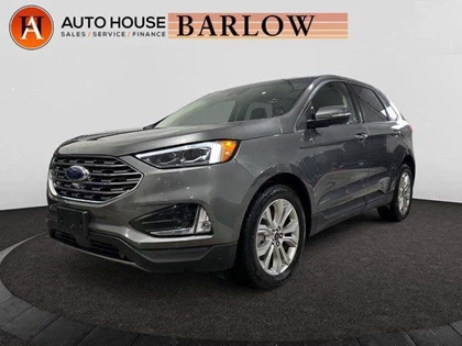 Used 2022 Ford EDGE Titanium AWD NAVIGATION LEATHER HEATED AND VENTILATED SEATS BACKUP CAMERA