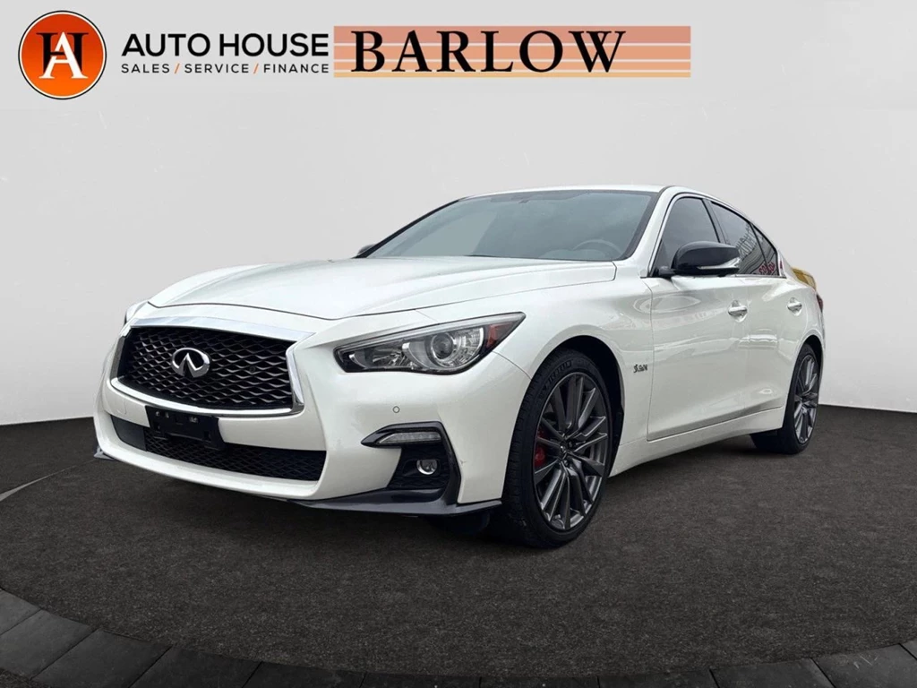Used 2018 Infiniti Q50 RED SPORT AWD 3.0T BACKUP CAMERA NAVIGATION SUNROOF