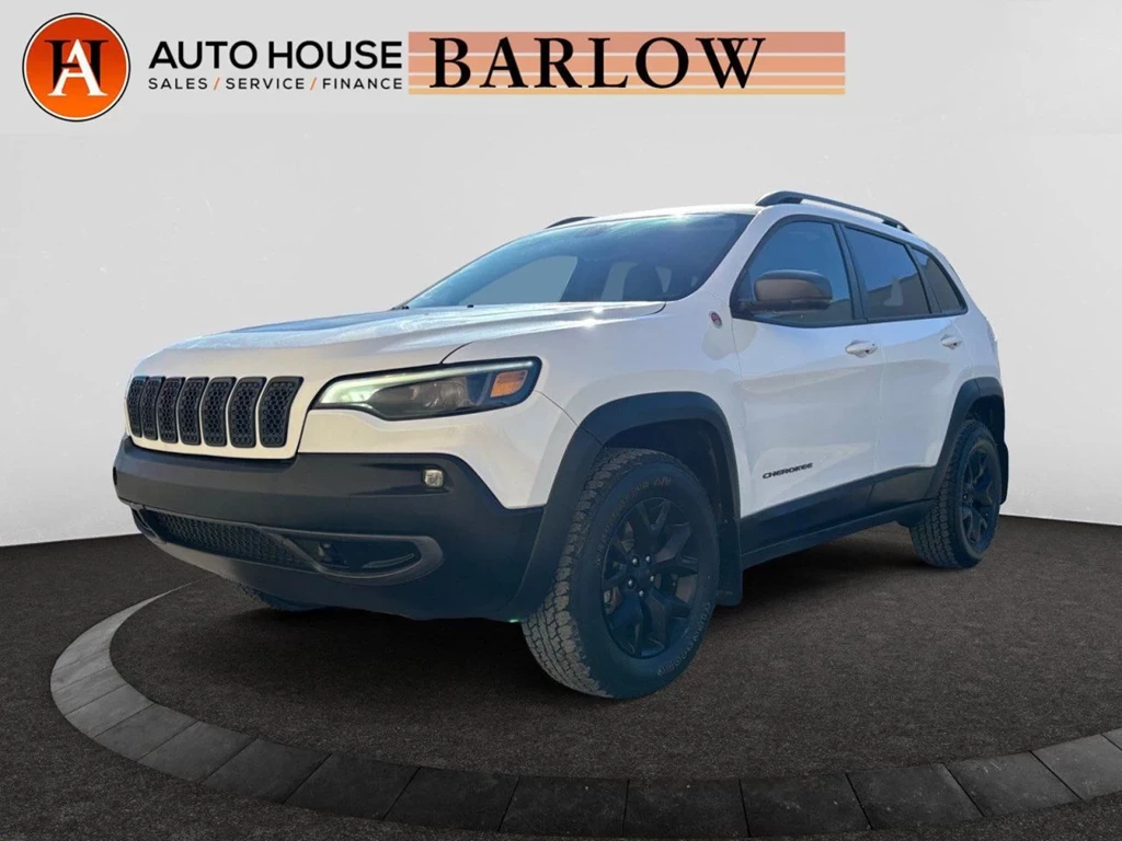 Used 2019 Jeep CHEROKEE Trailhawk 4X4 | HEATED LEATHER SEATS | NAVIGATION | PARK ASSIST