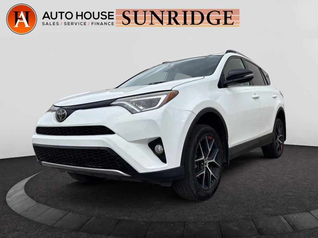 Used 2018 Toyota RAV4 SE NAVIGATION SUNROOF HEATED LEATHER SEATS PADDLE SHIFTER DRIVE MODES PUSH BUTTON START