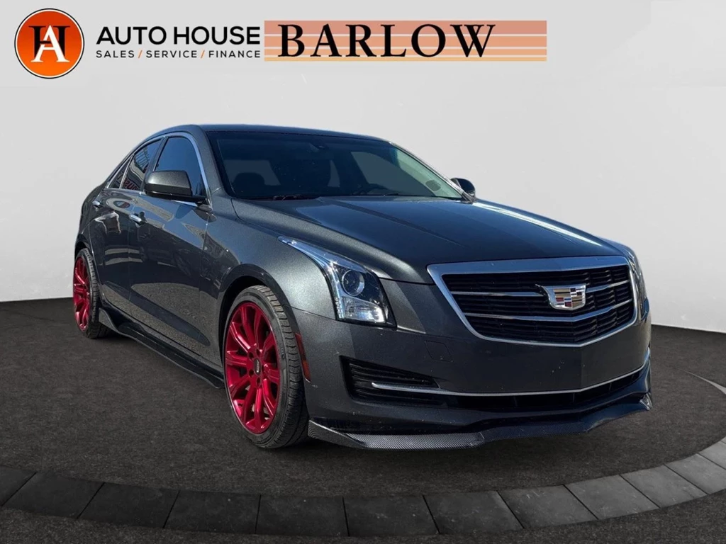 Used 2015 Cadillac ATS Sedan RWD BACKUP CAMERA HEATED SEATS AND MIRRORS SUNROOOF