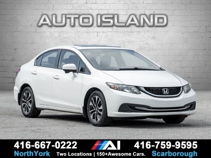Used 2015 Honda CIVIC EX -Sunroof-Backup Cam-Alloys-Heated Seats