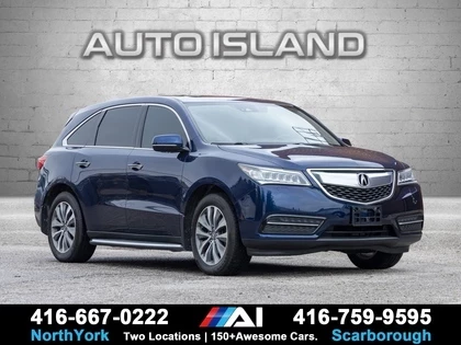 Used 2016 Acura MDX SH-AWD Tech Pkg, Dealer Serviced