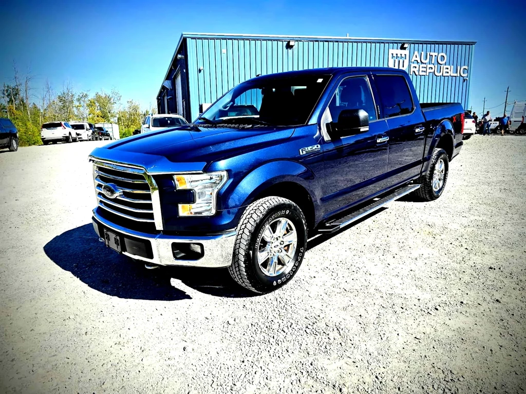 Used 2016 Ford F-150 XLT 5.0L V8 4X4 CREW CAB CERTIFIED NO 