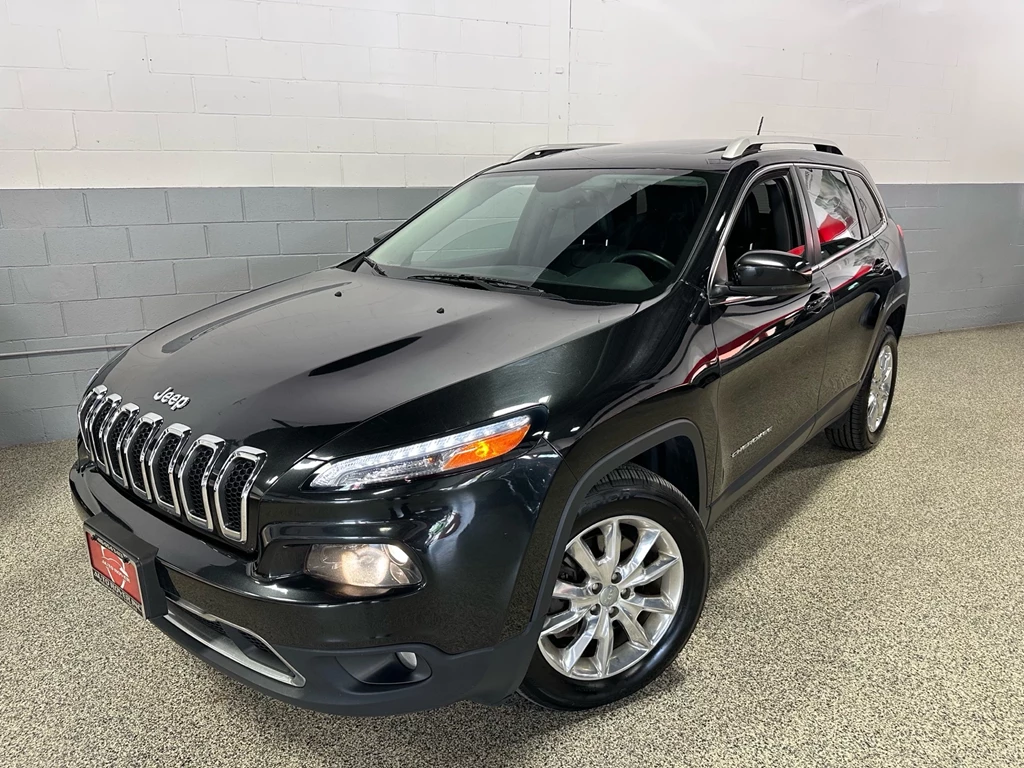 Used 2015 Jeep CHEROKEE 4WD LIMITED/NAVIGATION/PUSH START/PANO 