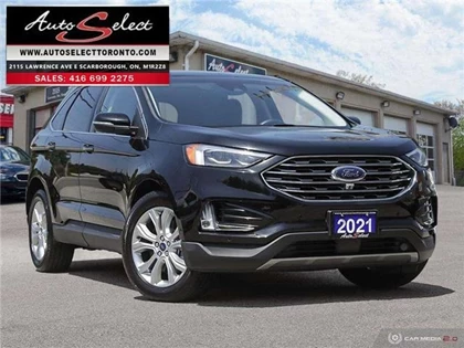 Used 2021 Ford EDGE TITANIUM 4DR ALL-WHEEL DRIVE 