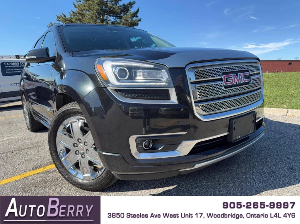 Used 2015 GMC ACADIA AWD 4DR DENALI