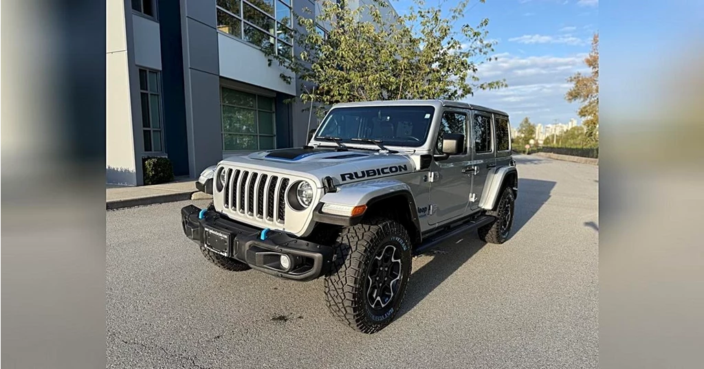 Used 2022 Jeep WRANGLER UNLIMITED 4XE RUBICON USE HOV LANE, CO... Unlimited 4XE Rubicon 4x4