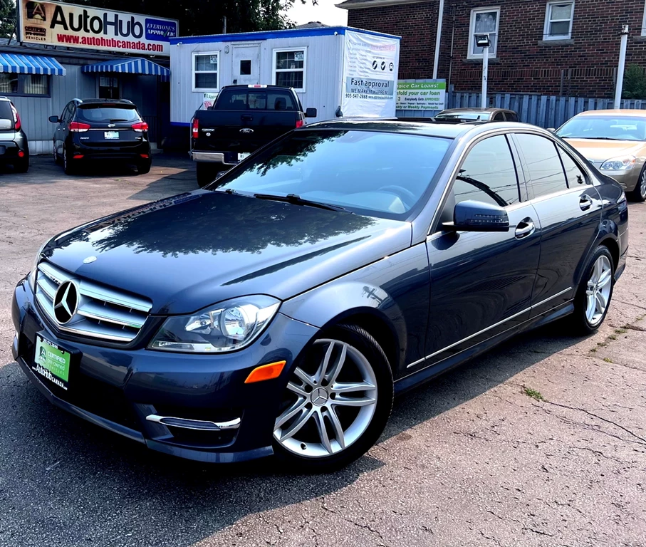 Used 2013 Mercedes-Benz C-CLASS C300-4 MATIC-LEATHER-SUNROOF-HEATED SEATS 