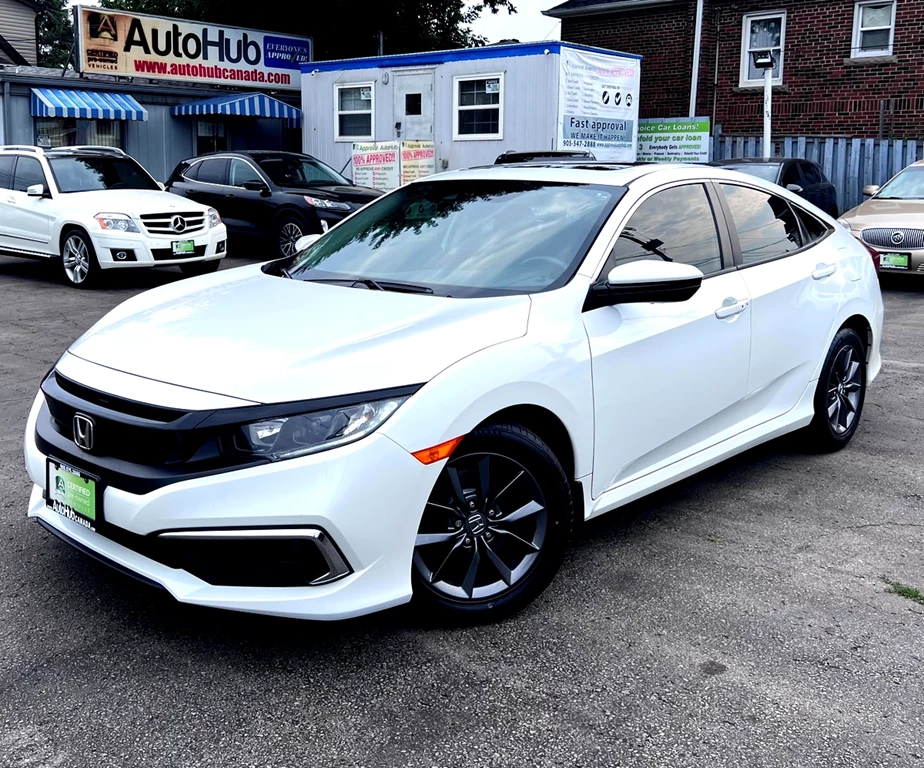 Used 2020 Honda CIVIC -EX-HEATED SEATS-BACKUP CAM-SUNROOF-HONDA... 