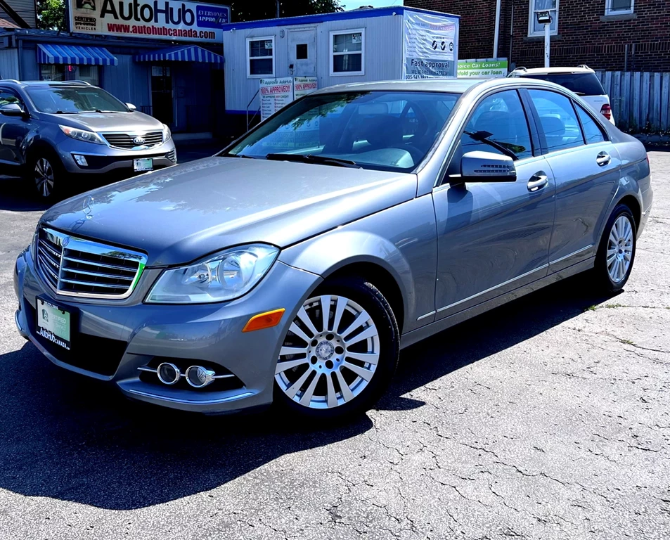 Used 2012 Mercedes-Benz C-CLASS C250-4MATIC-NAV-LEATHER 