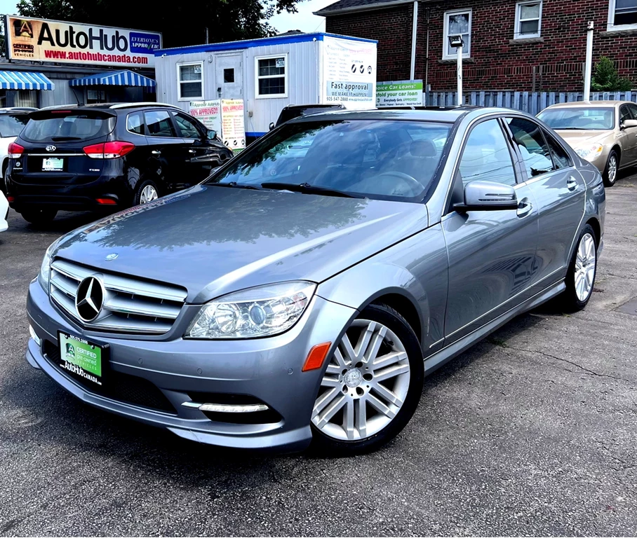 Used 2011 Mercedes-Benz C-CLASS C250-4MATIC-LEATHER-SUNROOF-HEATED SEATS 