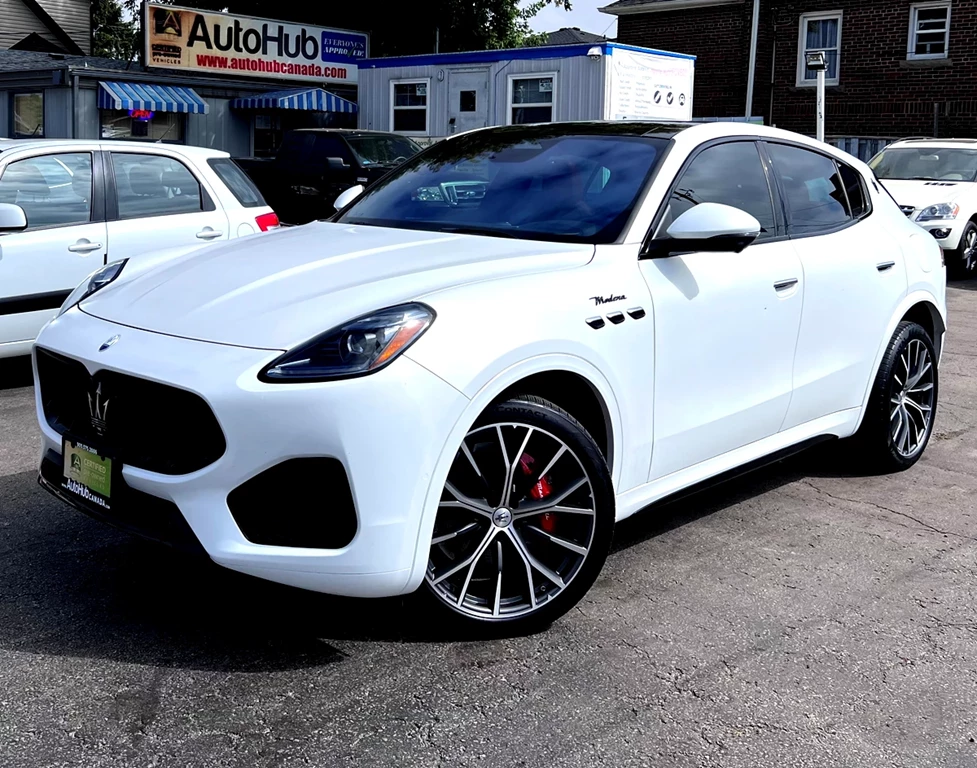Used 2023 Maserati GRECALE MODENA-LOADED- WRAPED IN WHITE-ORIGINAL... 
