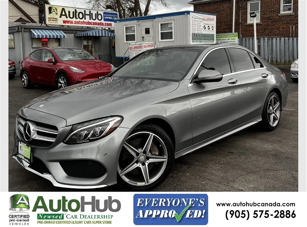 Used 2016 Mercedes-Benz C-CLASS -C300 4MATIC-LEATHER-NAV-BACKUP CAMERA& 