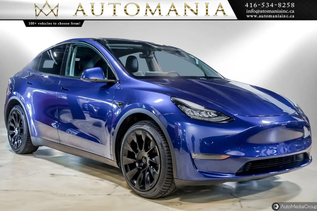 Used 2020 Tesla MODEL Y LONG RANGE/AWD/ ACCIDENT FREE 