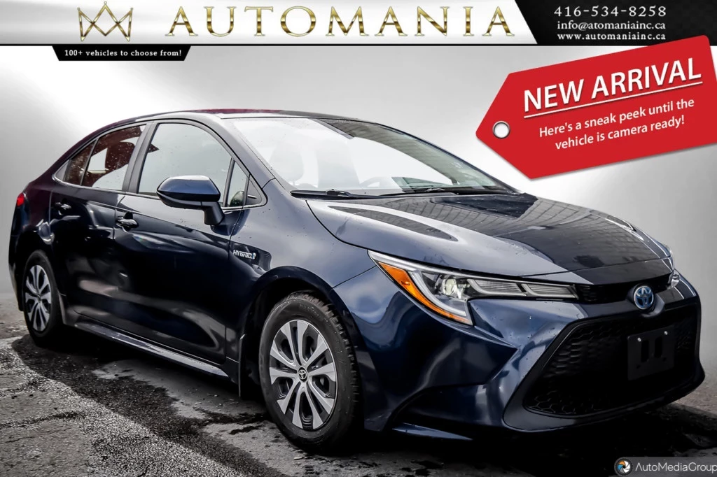 Used 2021 Toyota COROLLA HYBRID LE /FWD/CLEAN CARFAX/PREMIUM PKG 