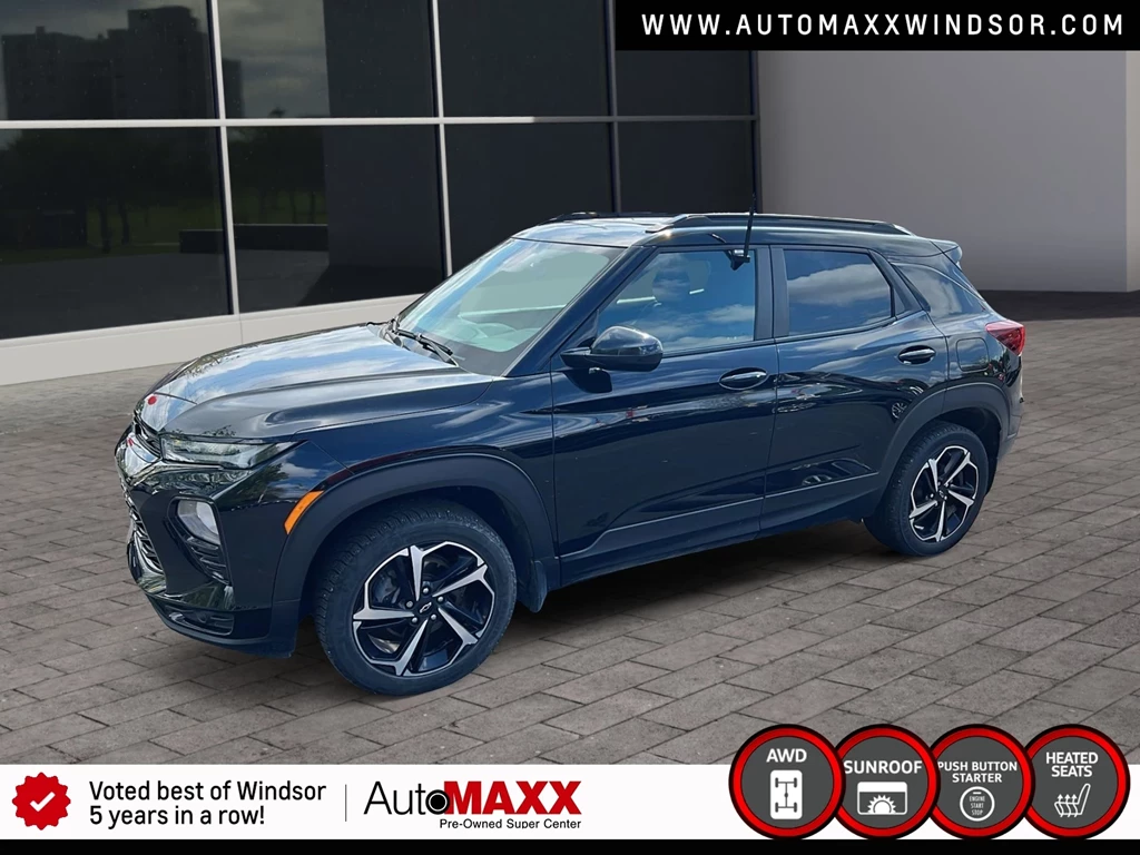 Used 2022 Chevrolet TRAILBLAZER AWD 4DR RS IN WINDSOR 
