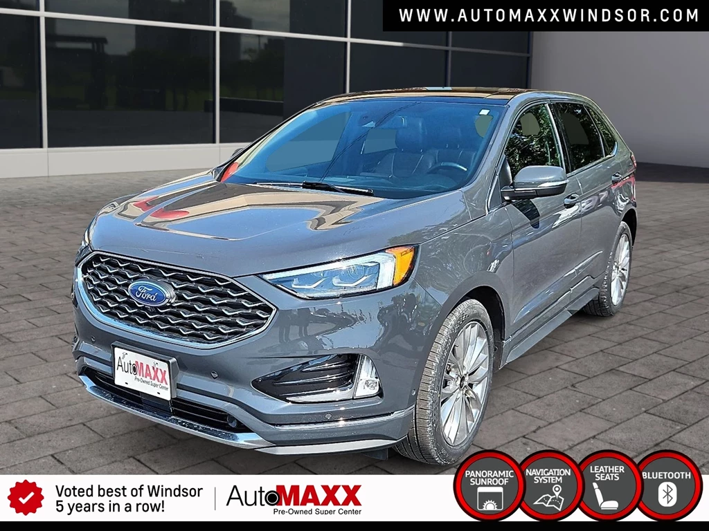 Used 2021 Ford EDGE TITANIUM AWD IN WINDSOR 